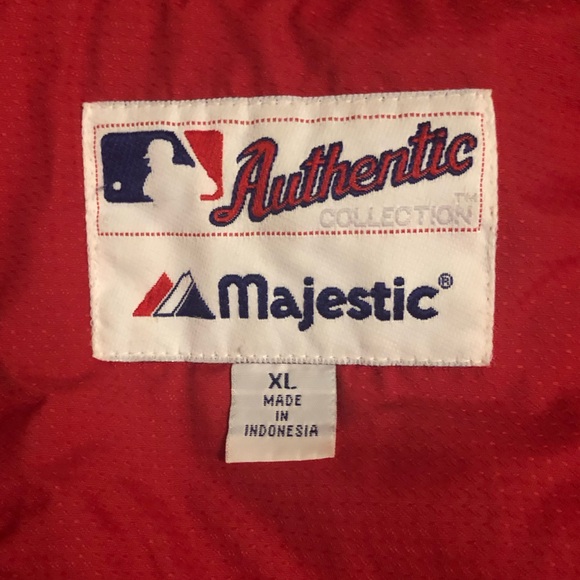 Authentic Majestic Boston Red Sox Jacket XL - Picture 10 of 10